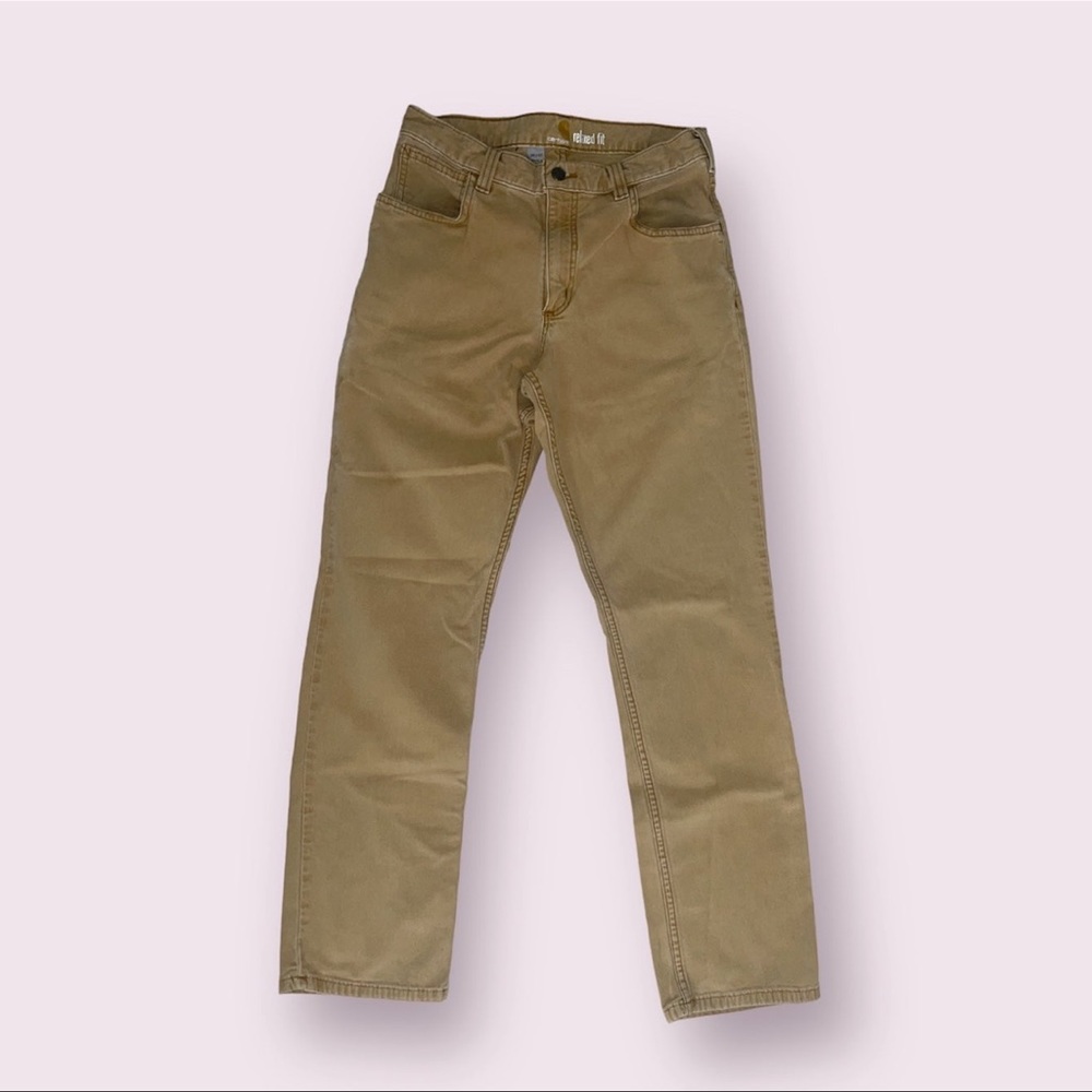 Carhartt Men's Rugged Flex® Relaxed Fit Canvas Work Pant